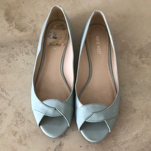 Nine west slip on sandals